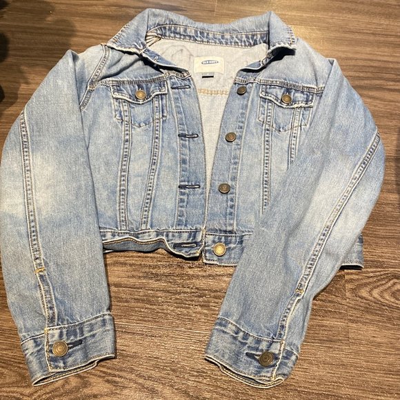 Old Navy Denim Jean Jacket (ACDC), Size Small - Picture 2 of 2